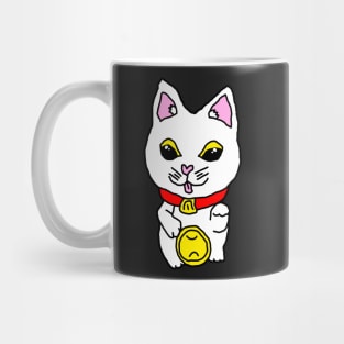 Lucky Cat Haku Mug